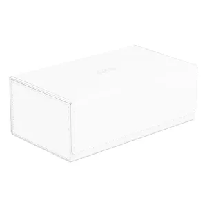 Ultimate Guard Arkhive Flip Case 800  Standard Size XenoSkin Monocolour White Deck Box