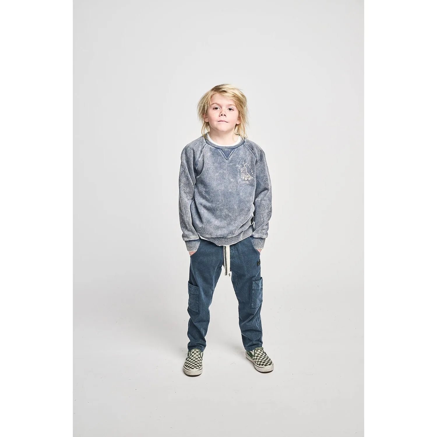 Unusual Crew - Mineral Dk Denim