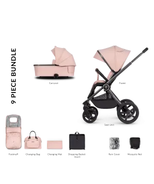 Venicci 2 in 1 Tinum UPLINE Pram - Misty Rose