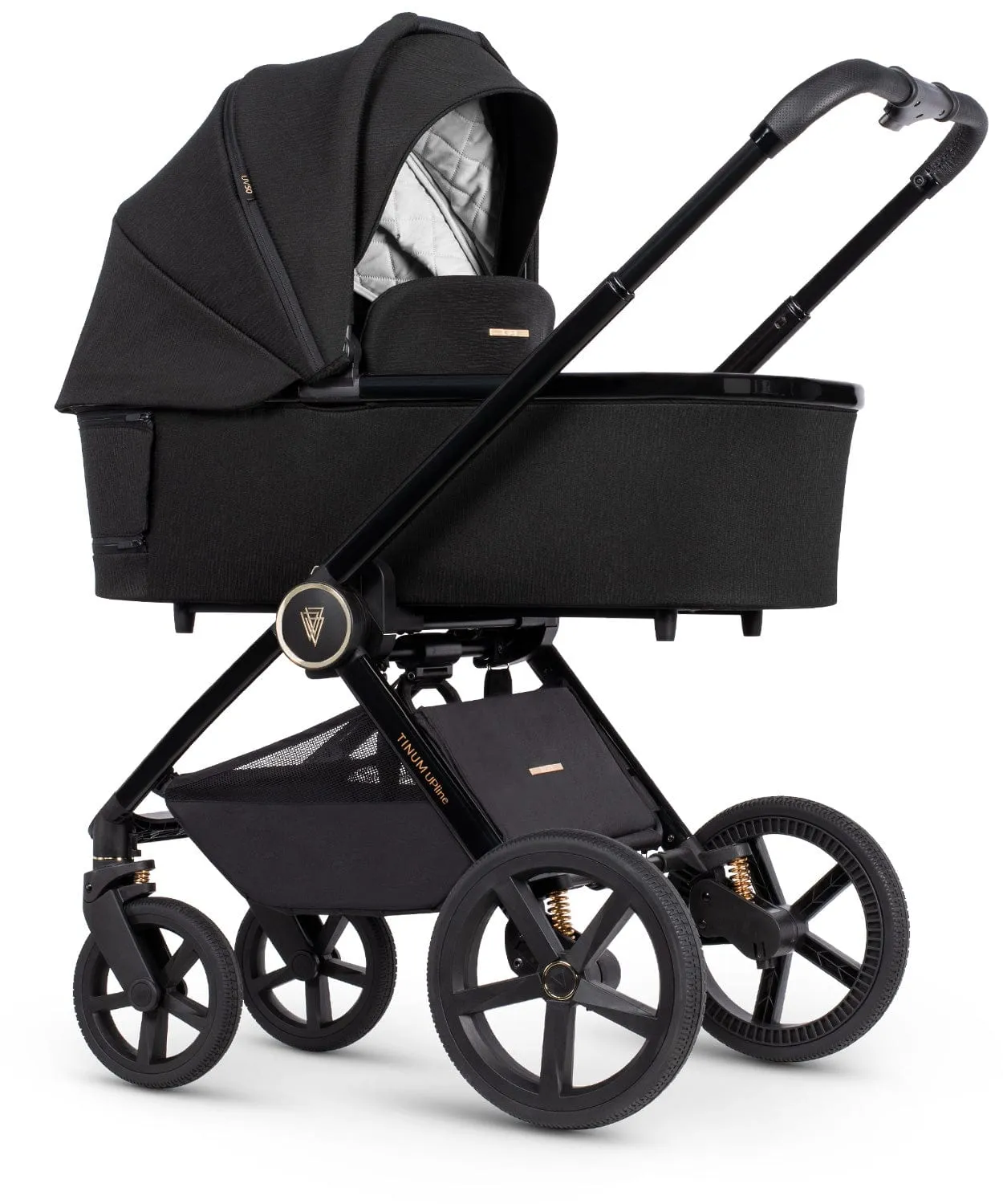 Venicci 3 in 1 Tinum UPLINE Pebble 360 PRO 2 Travel System - All Black