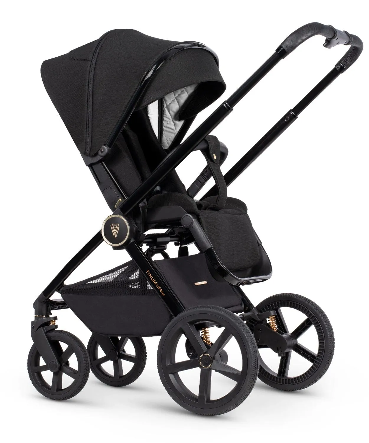 Venicci 3 in 1 Tinum UPLINE Pebble 360 PRO 2 Travel System - All Black
