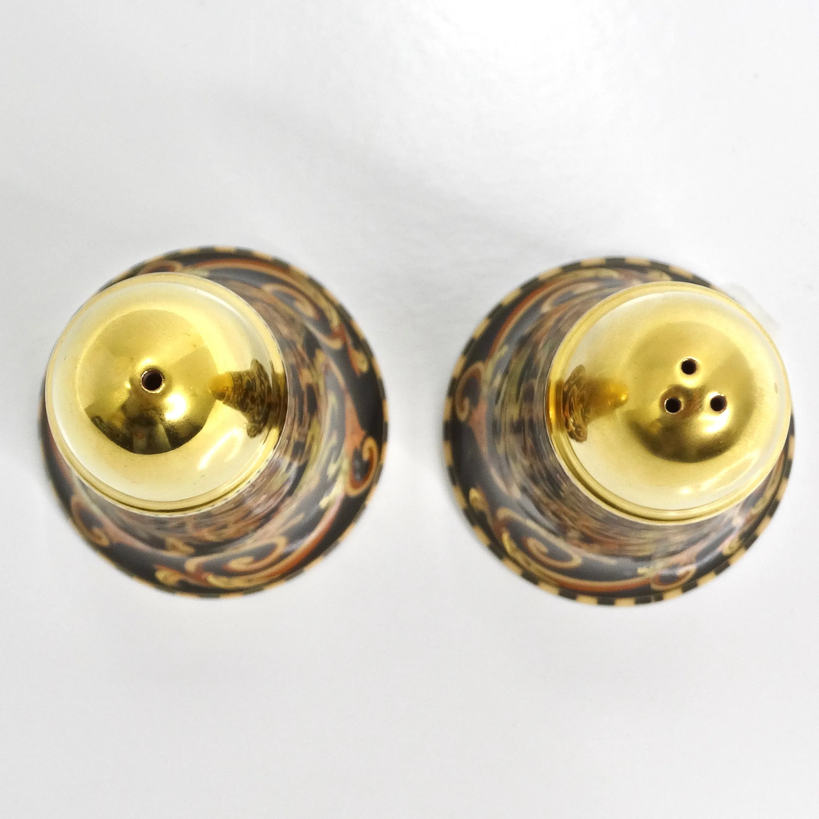Versace Rosenthal 1990s Salt & Pepper Shakers