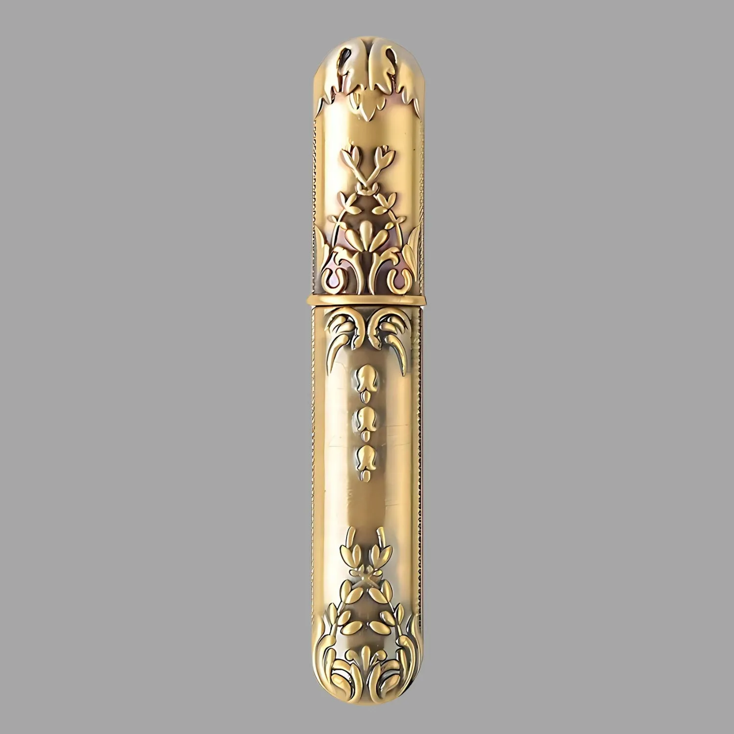 Vintage Metal Needle Case with 12 Self-Threading Needles