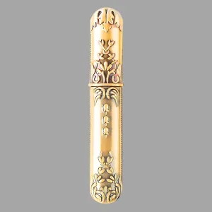 Vintage Metal Needle Case with 12 Self-Threading Needles