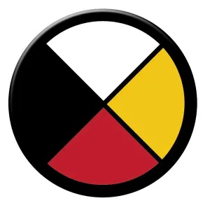 Wall Plaque/Trivet Medicine Wheel