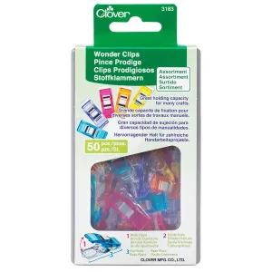 Wonder Clips - Assorted Colors (50 pieces)