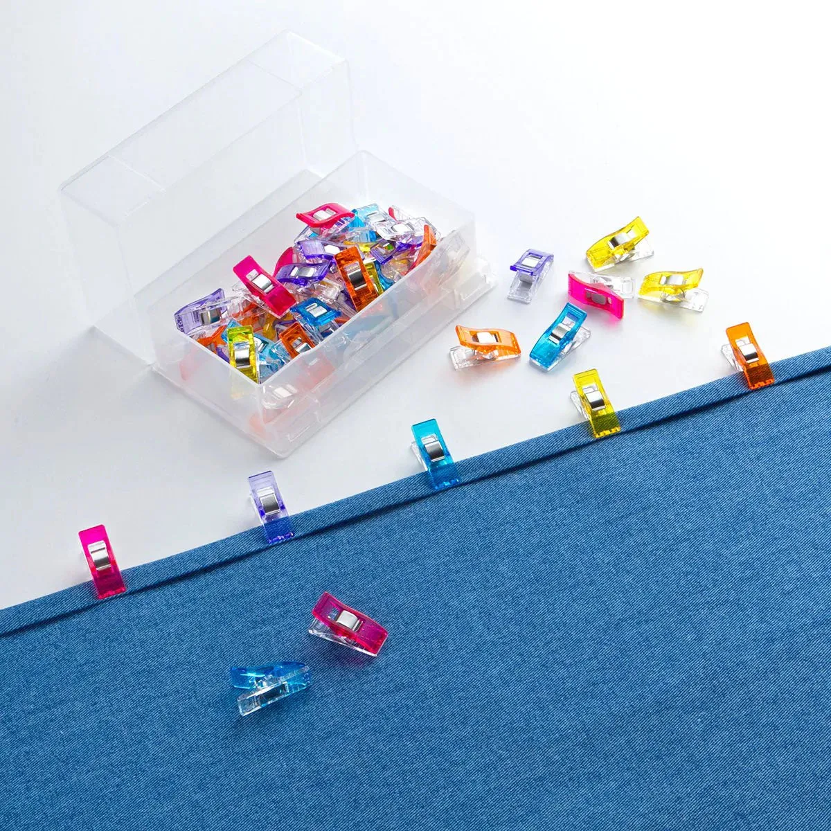 Wonder Clips - Assorted Colors (50 pieces)