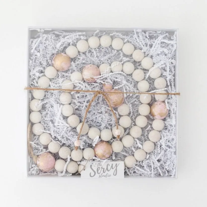 Wooden Bead Growth Chart